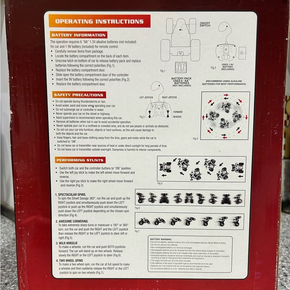 Radio Controlled Stunt Vehicle Street Savage Ages 6+ - Picture 8 of 8